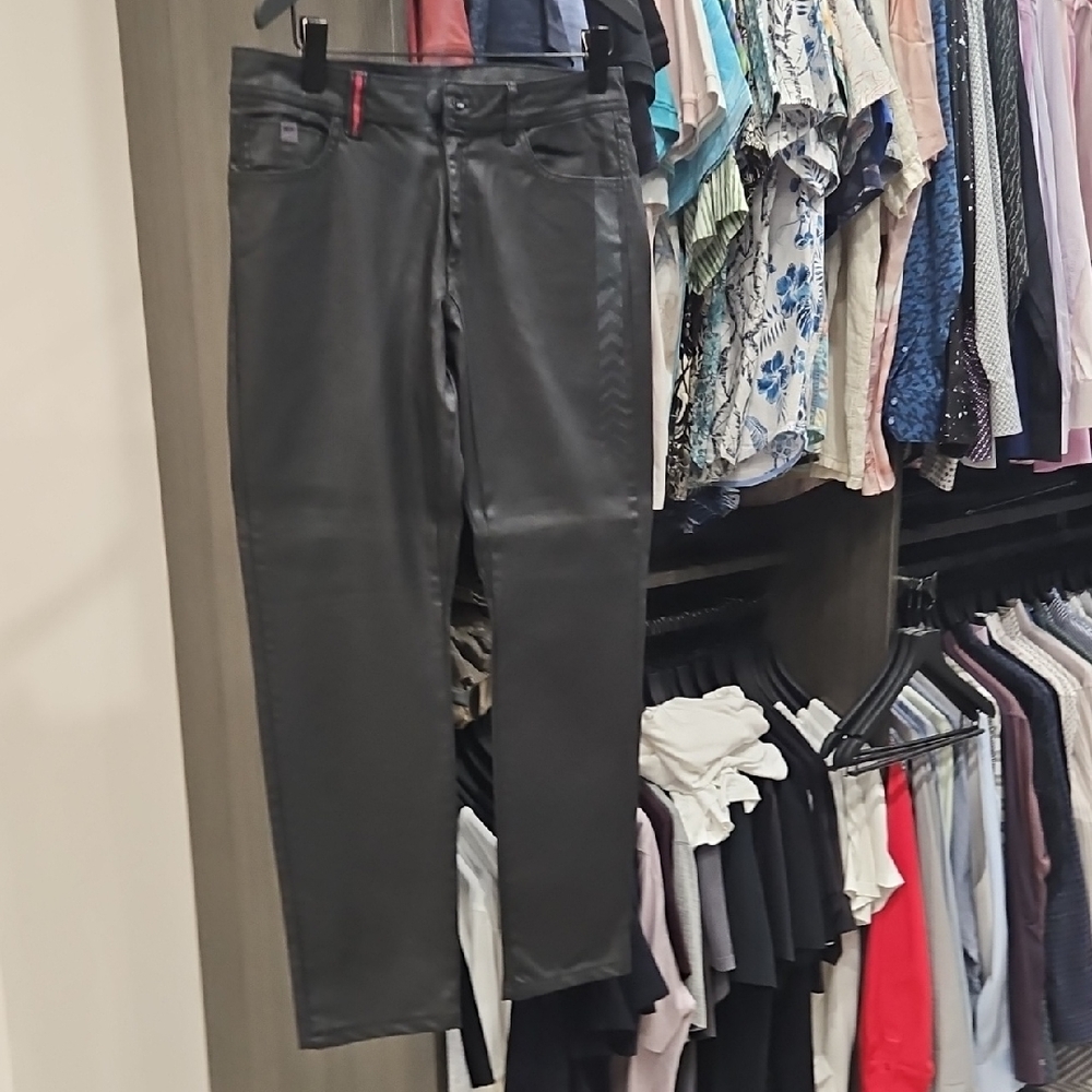 Scuderia Ferrari Black Straight Men's Jeans